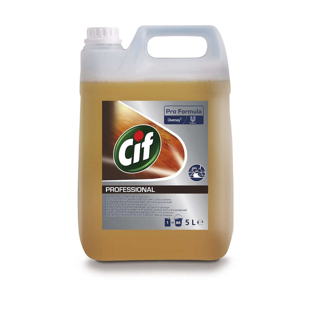 Cif Pro Formula Liquid Wood Floor Cleaner 5L`