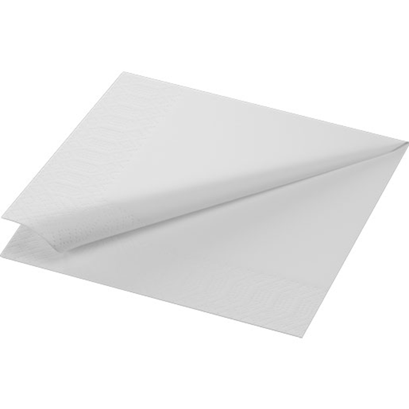 341455 Serwetka Tissue 33 x 33 cm Biały 2-warstwowa